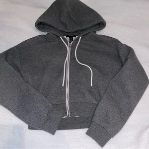Forever 21 cropped hoodie size small